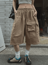 センチワークカーゴバーミューダパンツ