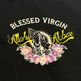 "BLESSED VIRGIN" プリントコーチジャケット