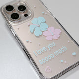 ily soooo muchジェルハードスマホケース