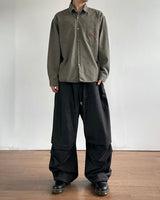 Fatigue Parachute Denim Pants