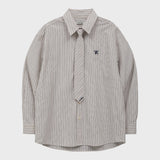 Tie Set Stripe Shirt