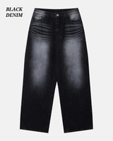 (UNISEX) Thunder Tin Wide Jeans