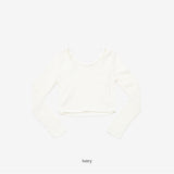Bellesa Vネックカーディガン+ナシセット