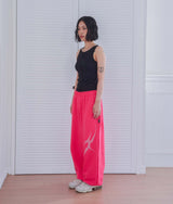 half logo sleeves_black