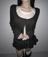 cross chain frill sk