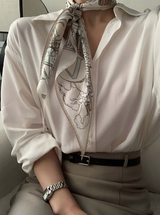 Norton Silk Scarf / 1 color