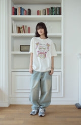 26SS★ Candle Heart Short Sleeve Tee