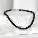 ss-stone necklace_black