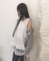 Benan Lace Sleeveless Layered Dress