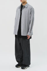 Blur Checked Shirt (3color)