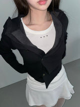 shirring hood cd (2 color)