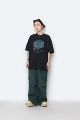 Solid Big Pocket Cargo Pants