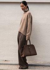 ブラン ラージスエード CHOCO BROWN