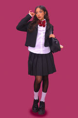 ハーフプリーツスカート (3color)