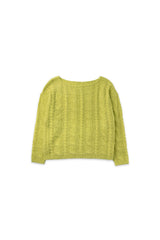 Cinnamon cable knit_olive