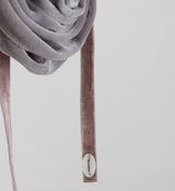 Rose Velvet Belt (Gray)
