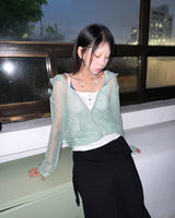 (3color) Pocket Snap Wrap Long Skirt