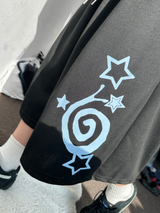 ジュピアパッチバルーンタトゥープリンティングバルーンバミューダ3カラー