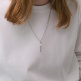 Unisex ネックレススティックペンダント_CLEF ハイパールネックレス