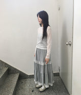 2 lace can can maxi skirt (2c)