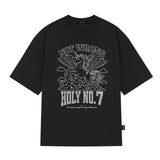 DARK UNICORN OVER FIT SHORT-SLEEVE T-SHIRT_BLACK