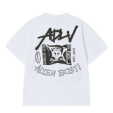 25SS ADLV エイリアン半袖Tシャツ ホワイト