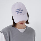 TMV Lettering Ball Cap / Washing Lilac
