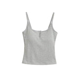 Sailor Line Stripe Sleeveless Top