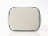 BAZAS bucket leather bag / Bright Ivory