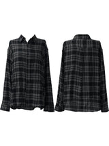 ルーズギリンチェックシャツ (unisex)