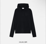 [Unisex] Henry neck hood long sleeves(3color)