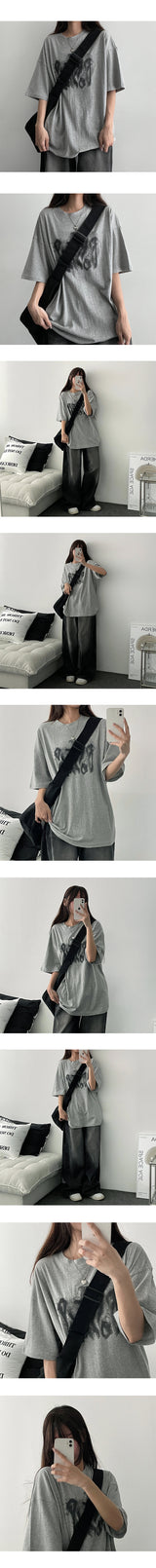 Aldert Smoke Short Sleeve T-shirt