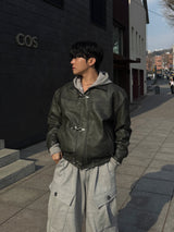 Rivet parasuit sweat pants