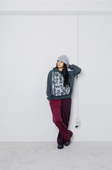 Twister Star Stripe Beanie - Grey/White