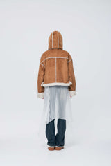 ADORABLE HOOD MUSTANG / CAMEL