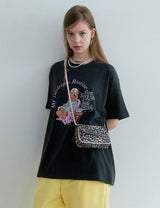 スリーピングモアベアTシャツ 2color
