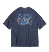 Blue Wave Pigment Short Sleeve Tee