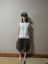 Avo dot sleeveless bl ( 2color )