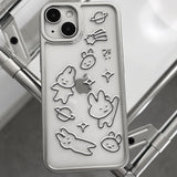 ラビットユニバースシルバーフレームケース