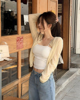 ネレンシースルーカーディガン