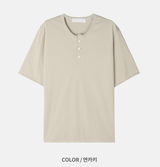 Urban Aerocool Henry Neck Short Sleeve