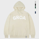 [UNISEX]GROA フラワーロゴ パーカー