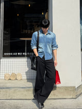 Vine two pocket denim shirt
