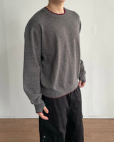 ケルトレイヤードクロップニット