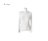 ラヴィ ベーシック ラウンドネック ロングスリーブ Tシャツ