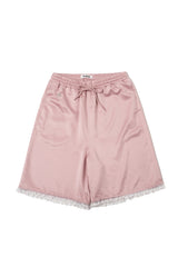 Classic Glossy Satin Sporty Pant_PINK