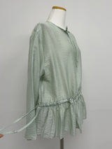 Rose Frill Loose Fit Blouse