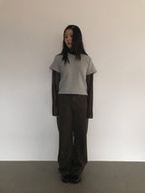 Pigment Straight Cotton Pants (2color)
