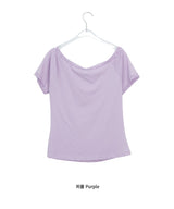 Veilah Lace Off-Shoulder Short Sleeve Tee