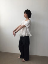 ペーパー カーブド パンツ (2color)